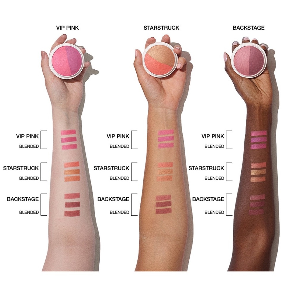 Dibs The Duet: Baked Blush Duo in VIP Pink - Picture 4 of 4